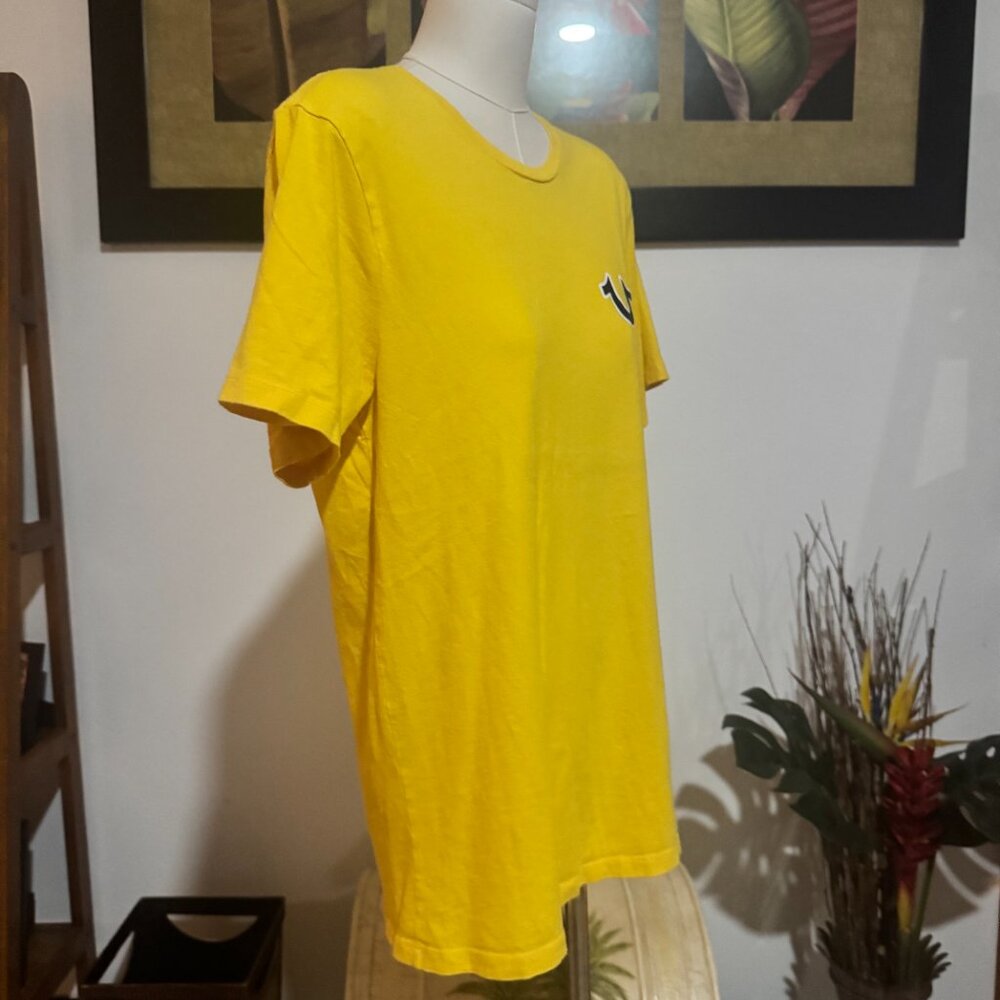 True Religion Buddha Logo Graphic T-Shirt - Yellow (XS) Unisex - Picture 4 of 5
